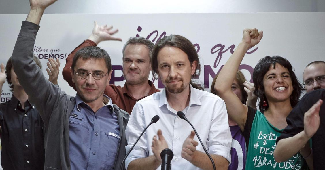 Pablo Iglesias líder de Podemos