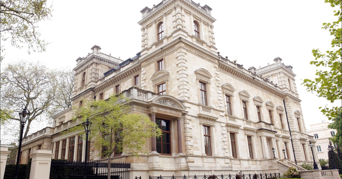 La casa de lujo de Bernie Ecclestone en Londres