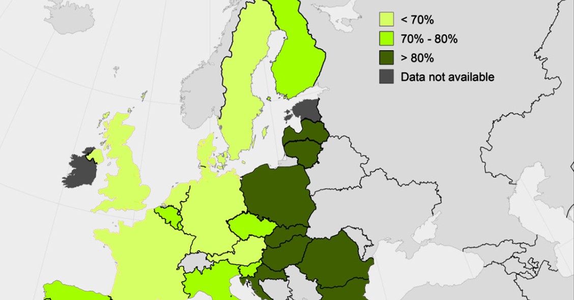 Mientras los españoles viven en pisos, los británicos y holandeses prefieren las casas