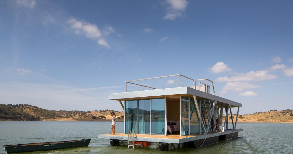 La casa flotante autosuficiente