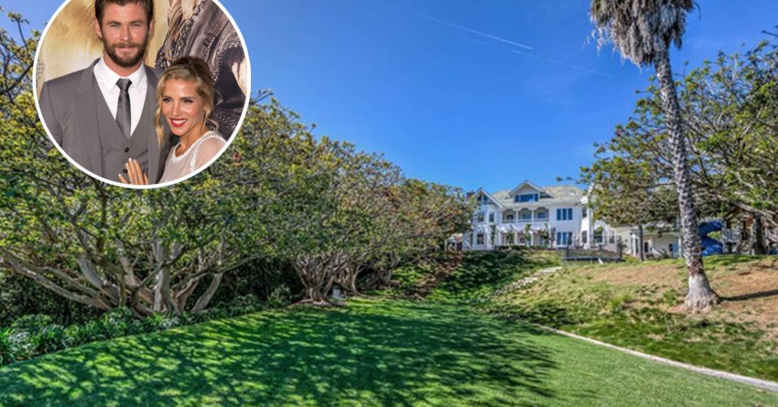 Elsa Pataky y Chris Hemsworth venden su mansión de Malibú