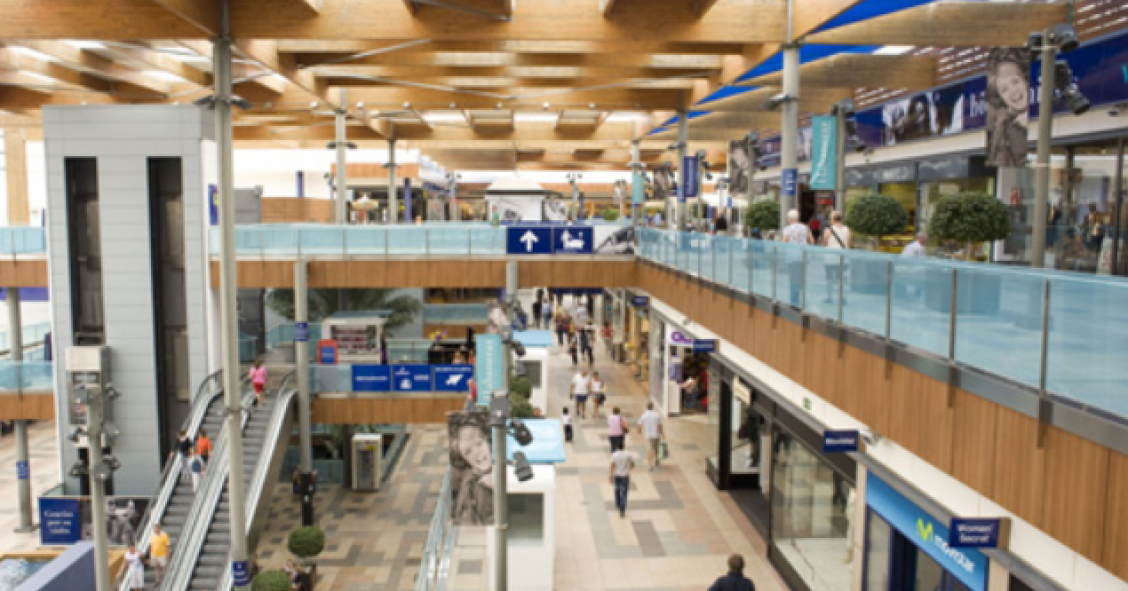 El centro comercial Habaneras de Torrevieja 