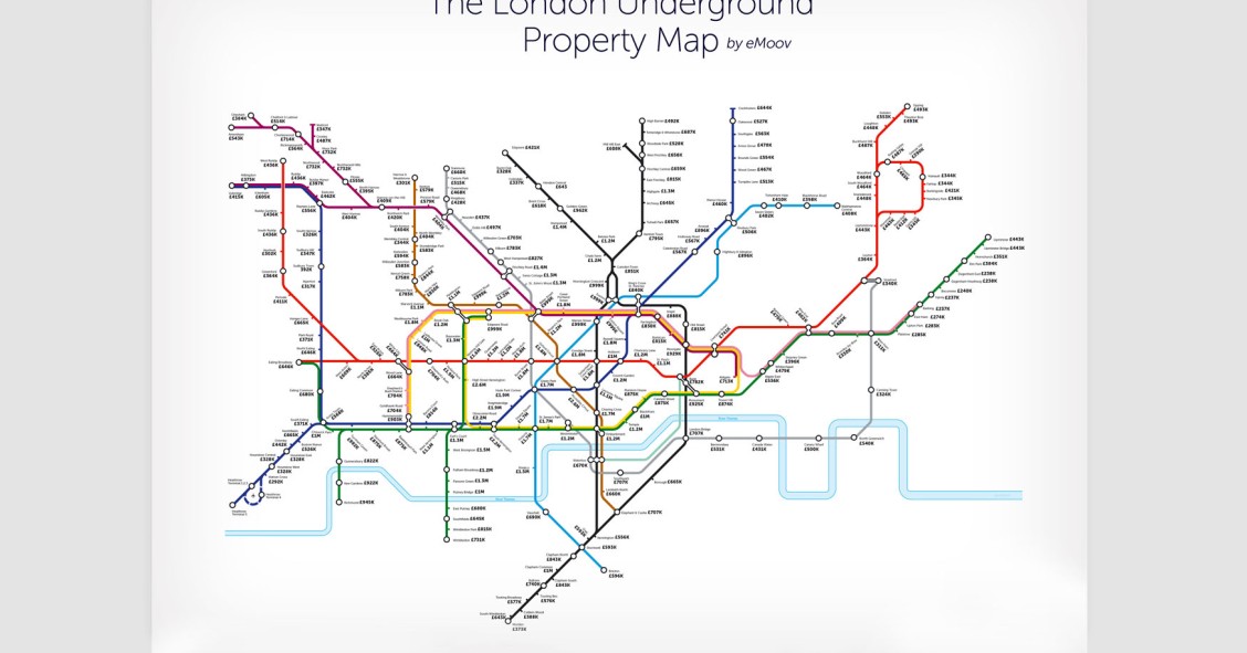 Mapa del metro de Londres