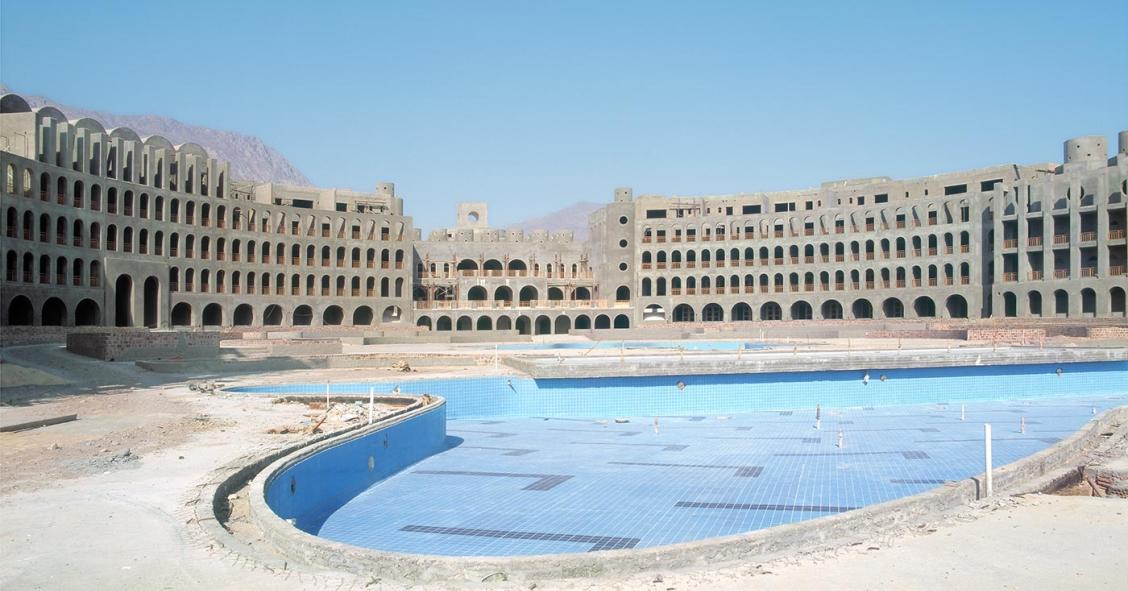 Resort de lujo abandonado en Egipto 