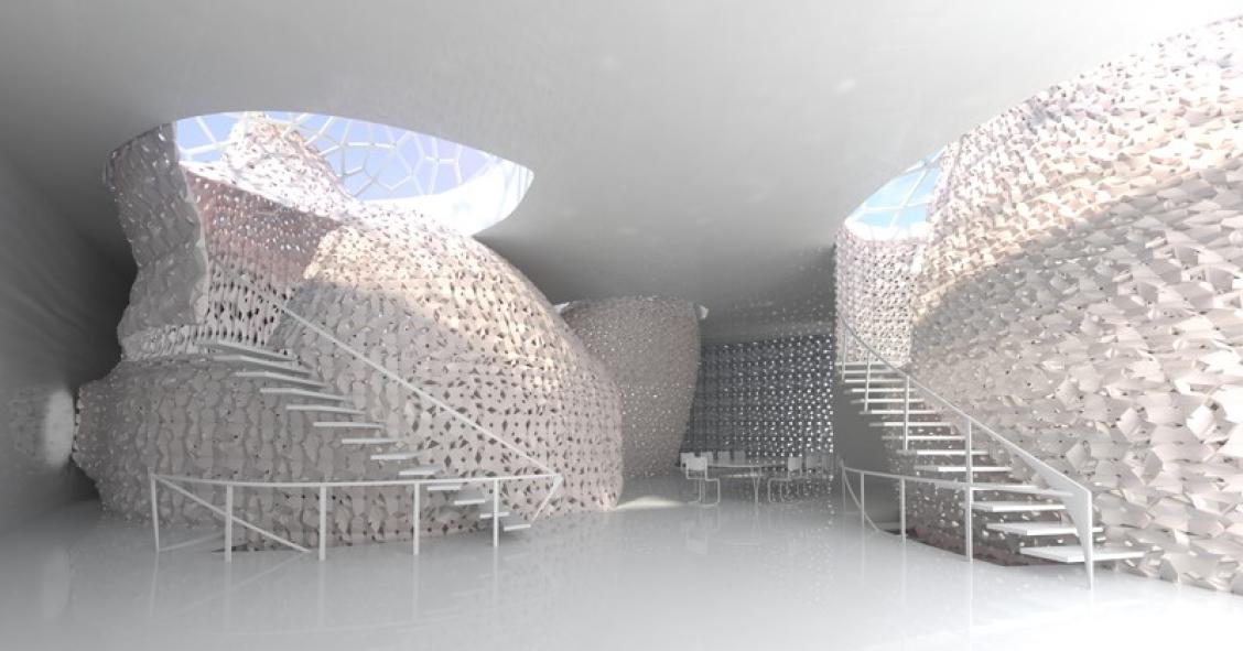 Arquitectura e impresión 3D: ladrillos de arena y sal para viviendas desmontables 