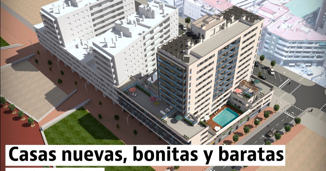 Pisos nuevos y baratos en las capitales de provincia y sus áreas metropolitanas