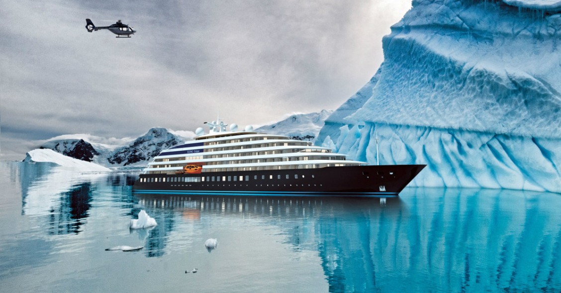El crucero de ‘hiperlujo’ para conocer la Antártida (con helicóptero y submarino)