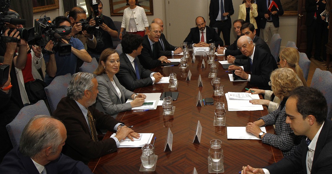 Reunión a cuatro bandas por la Operación Chamartín