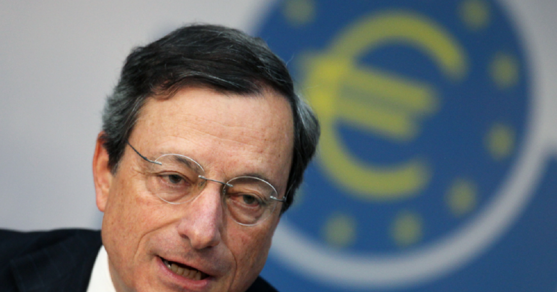 Mario Draghi, presidente del Banco Central Europeo