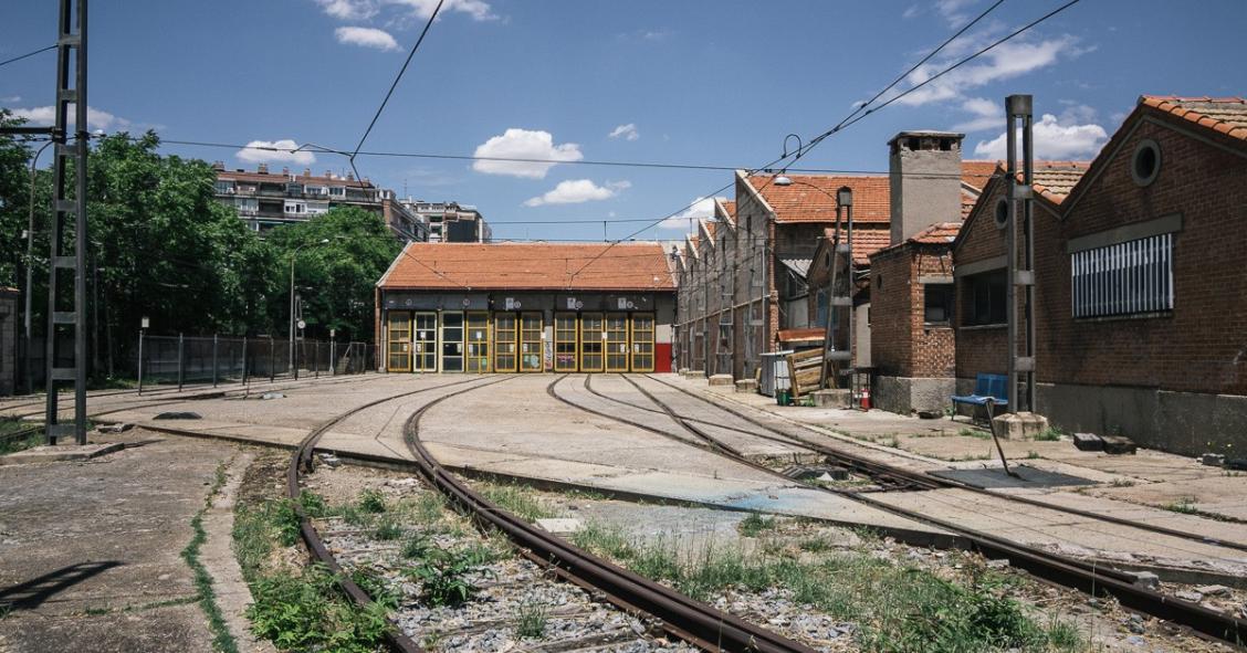 Parece Auschwitz, pero es el centro de Madrid: las cocheras de Metro en Cuatro Caminos