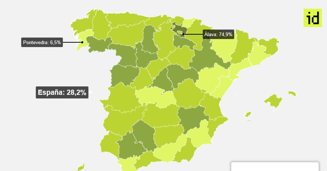 La ciudad no es para mí: sólo un 28% de las viviendas a la venta en España está en las capitales de provincia