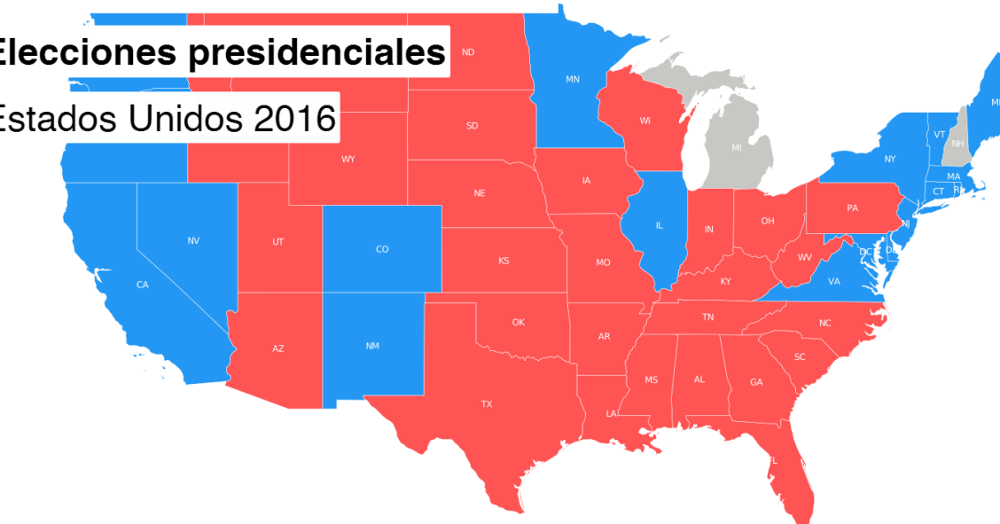 resultado elecciones presidenciales EE.UU.
