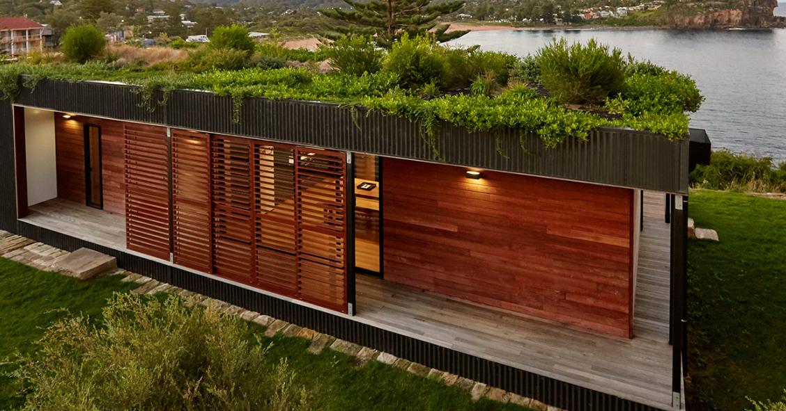 La casa del acantilado: jamás pensarías que es prefabricada