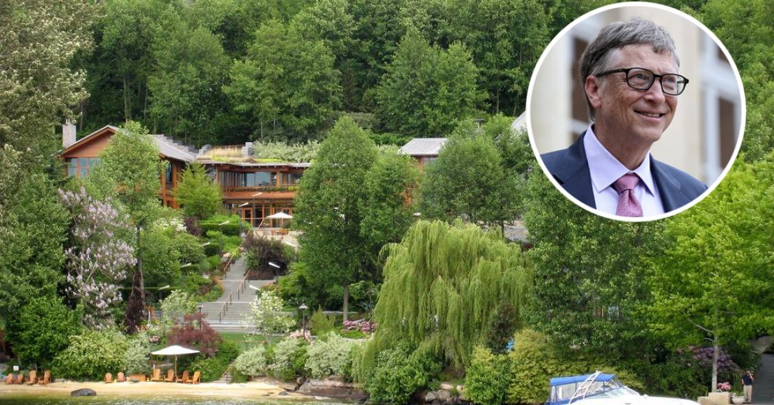 La casa en Washington del hombre más rico del planeta, Bill Gates