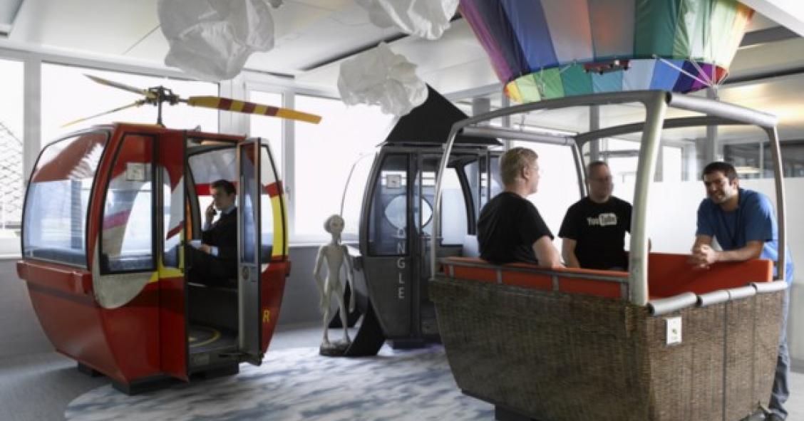 Sí, trabajar en estas 10 oficinas debe ser muy divertido