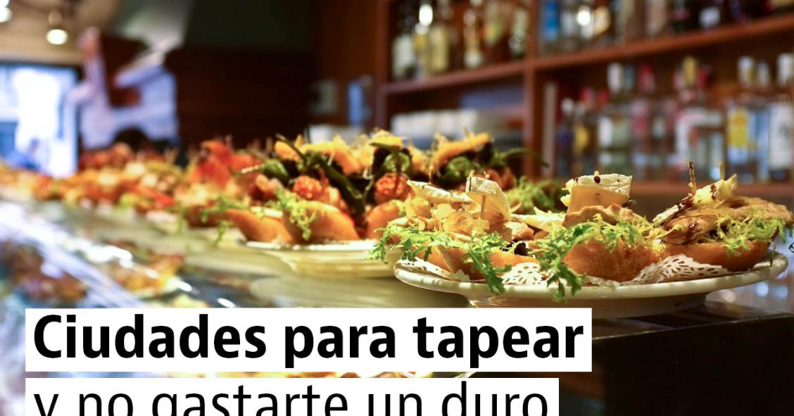 Las ciudades más divertidas para ir de tapas