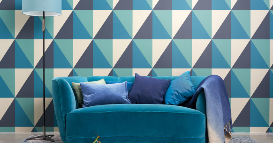 Ideas de decoración: cómo darle más personalidad al salón con el papel pintado