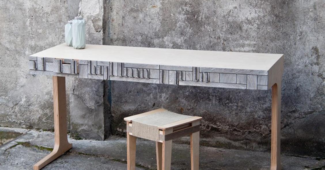 Mesas, ‘pufs’ y hasta azulejos: los originales muebles de papel que aterrizarán en tu hogar