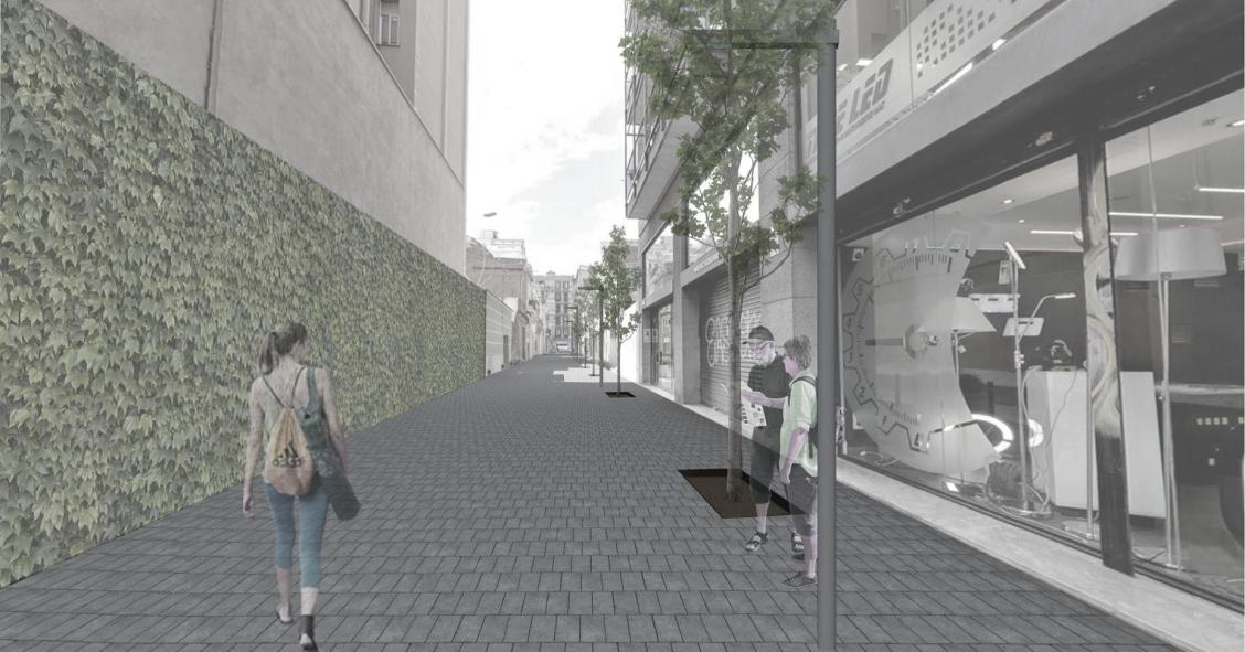 Barcelona urbaniza cinco pasajes próximos a la Sagrada Familia