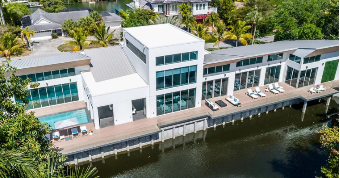 Una casa flotante de lujo por 8,4 millones