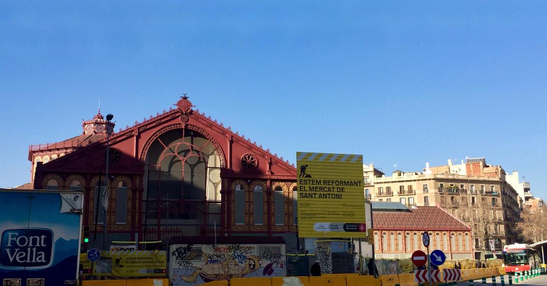 Las obras en Sant Antoni han acabado: el mercado reabrirá en mayo