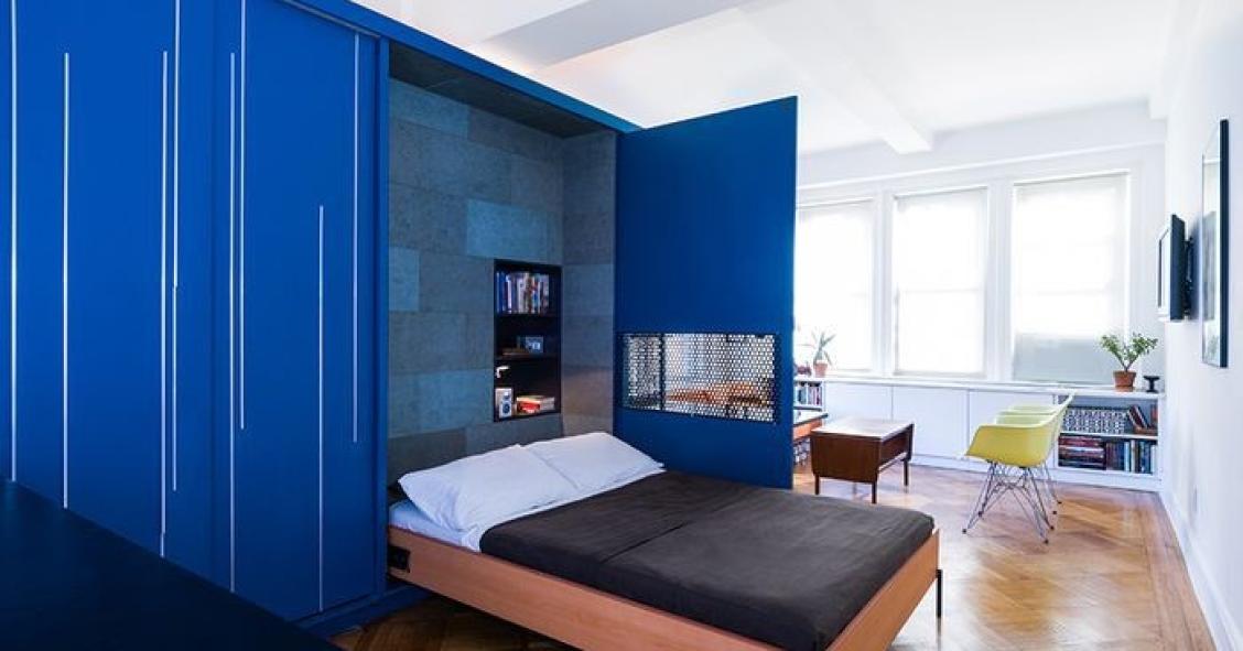 Muebles, habitaciones y pisos que se pliegan para acabar con los problemas de espacio