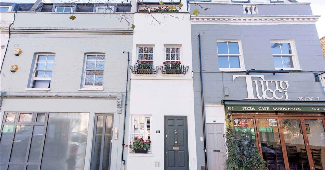 'Casa ultradelgada' de Londres