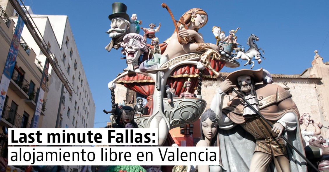Alojamiento de última hora en Valencia para disfrutar de las Fallas