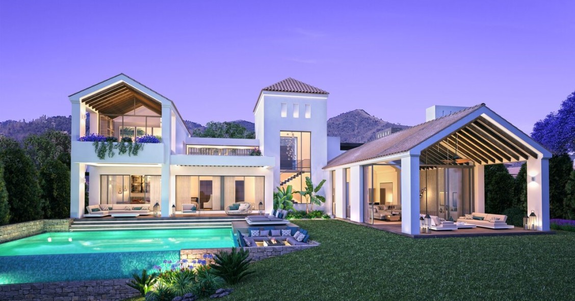 Exterior de la villa