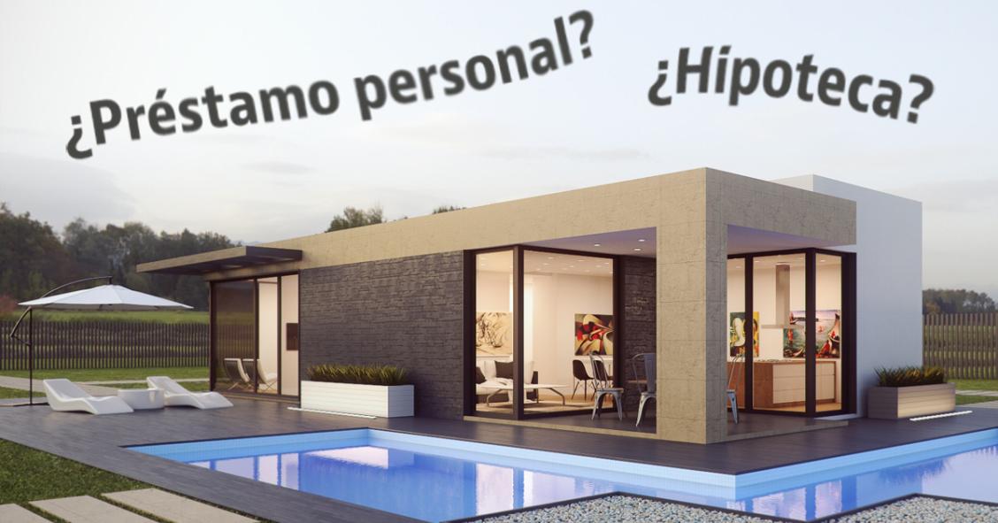 Cómo financiar la compra de una casa prefabricada: hipoteca o préstamo personal