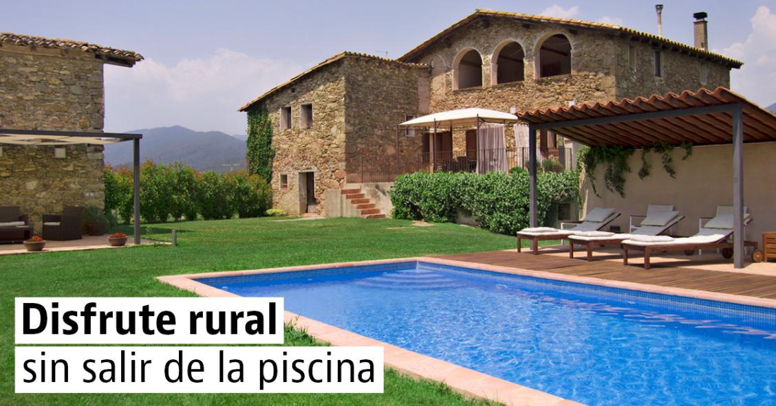 Las mejores casas rústicas con piscina para este verano