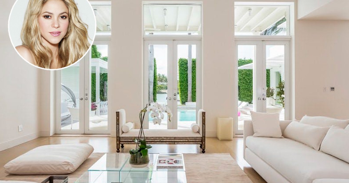 Shakira pone a la venta su mansión en Miami Beach por 10 millones
