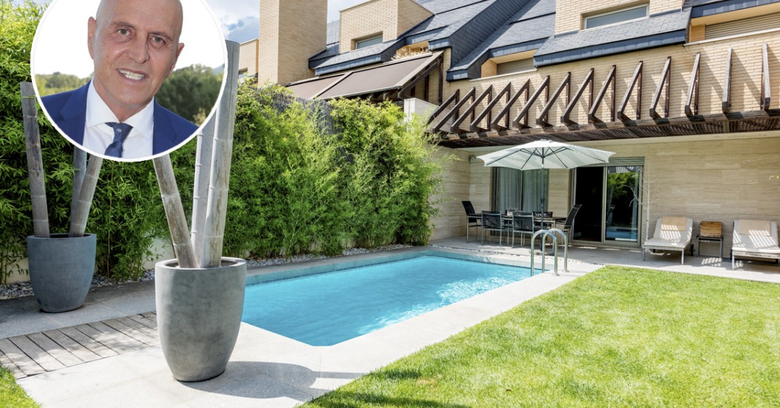 El tertuliano Kiko Matamoros pone a la venta su chalet de La Finca en idealista por 2 millones