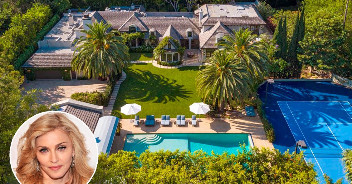 La mansión donde vivió Madonna en Beverly Hills está a la venta por 30 millones
