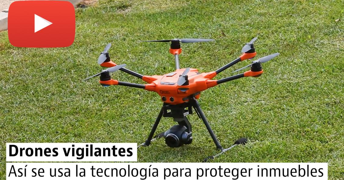 Sareb, a la vanguardia tecnológica: así usa drones para vigilar sus propiedades inmobiliarias