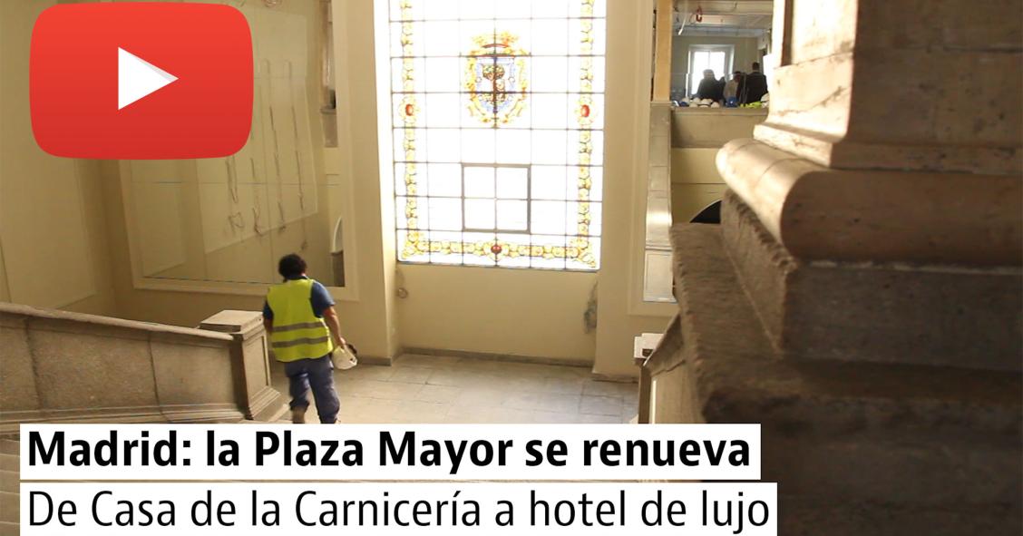 De almacén a hotel de lujo: una nueva vida para la Casa de la Carnicería de la Plaza Mayor de Madrid