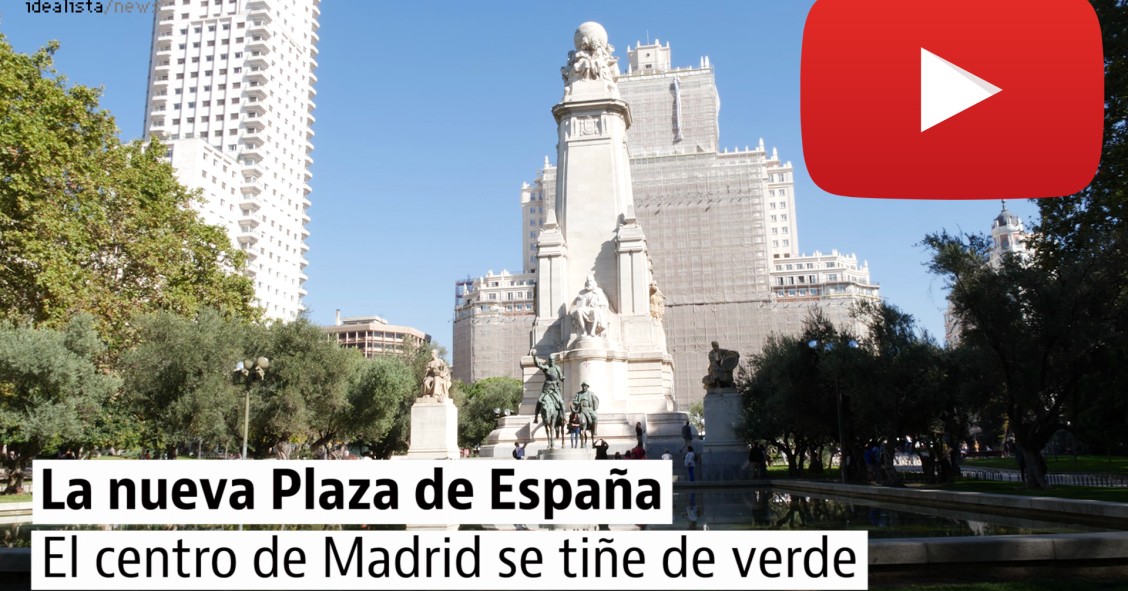 Verde, peatonal y con parques para niños: así será la nueva Plaza de España de Madrid