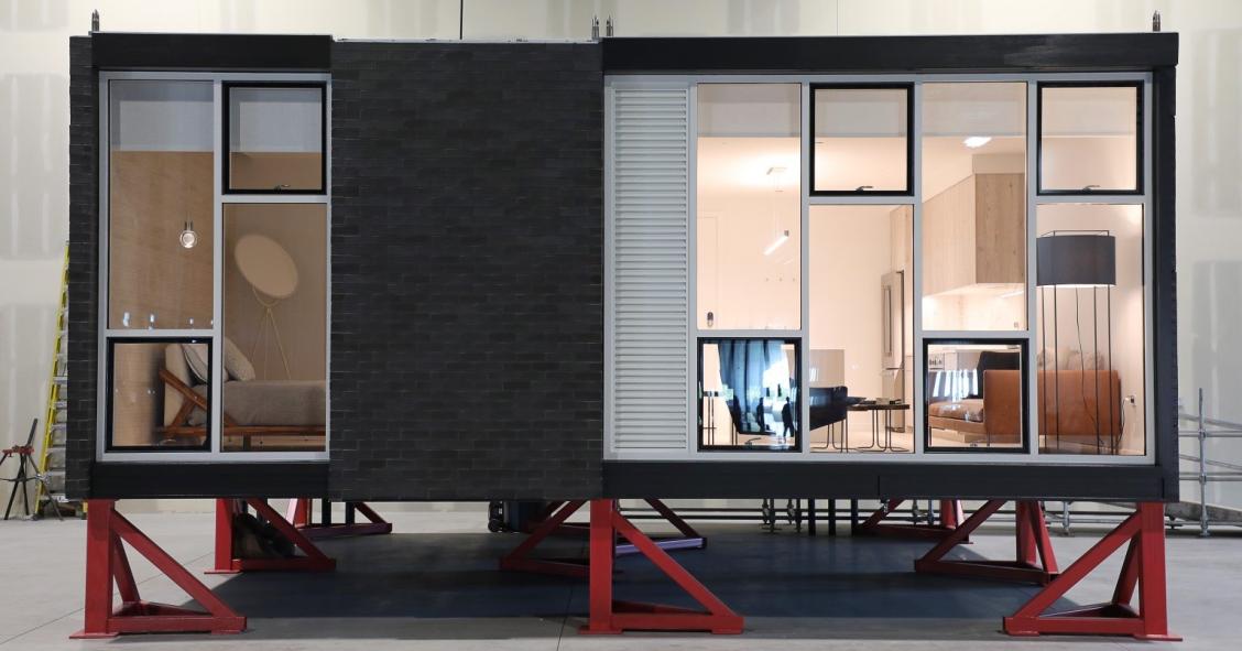 Esta fábrica de apartamentos levanta bloques en tiempo récord