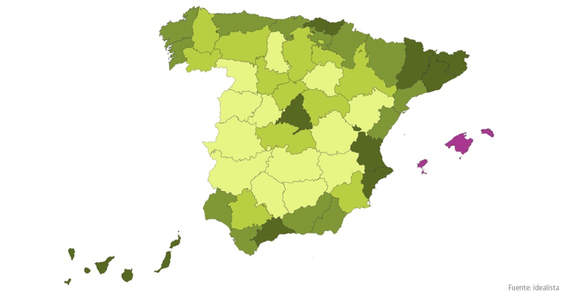 Estas son las zonas más caras de España para comprar casa más allá de las capitales