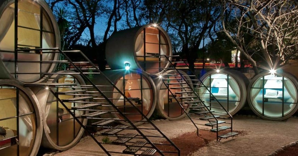 Disfruta de una estancia de ensueño en la naturaleza metido dentro de un tubo