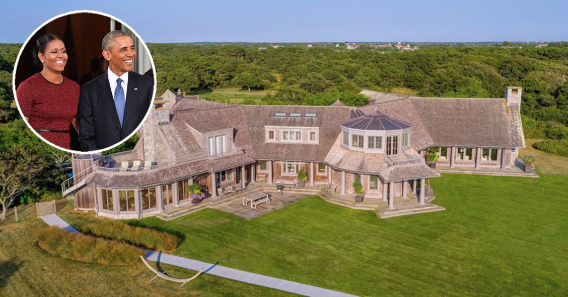 La familia Obama quiere comprar esta mansión de 15 millones en Martha's Vineyard
