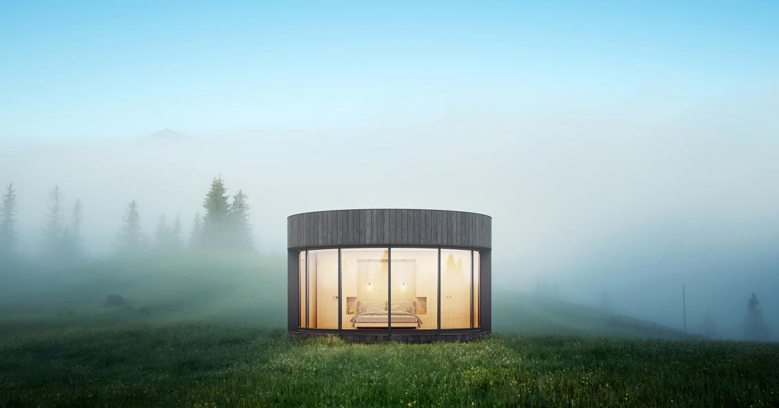 Una increíble minicasa prefabricada que se monta en 48 horas para perderte en plena naturaleza 