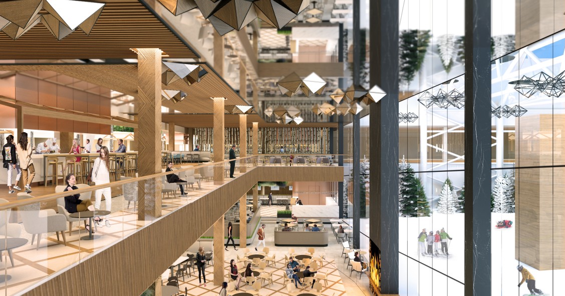 Así quedará Xanadú tras la reforma de Intu que prevé levantar un hotel y un parque acuático