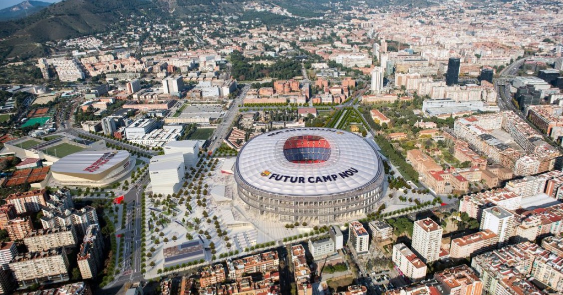 El Ayuntamiento de Barcelona da luz verde al proyecto de urbanización del entorno del Camp Nou