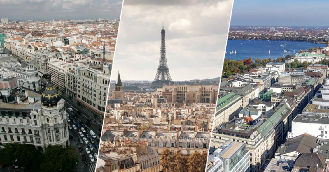 Madrid y Barcelona se cuelan entre las 10 mejores ciudades europeas para invertir en ladrillo en 2020