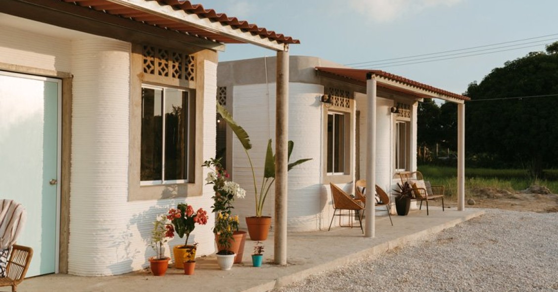 El primer poblado construido íntegramente por impresoras 3D ya tiene sus primeras casas