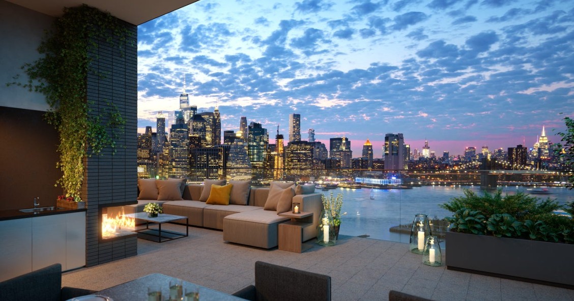 El ático más caro de Brooklyn con las mejores vistas a Manhattan
