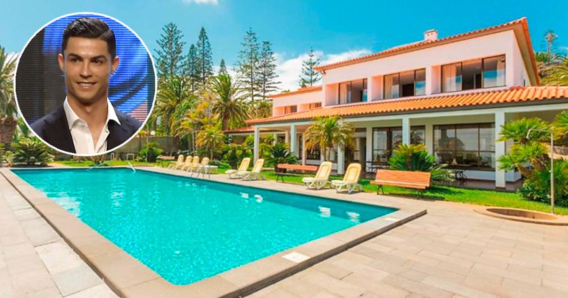 Así es la casa de lujo en Madeira donde Cristiano Ronaldo pasa la cuarentena