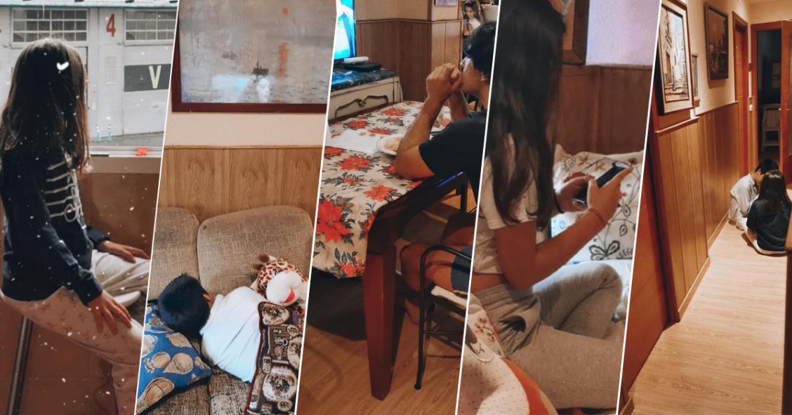 Así es el confinamiento con 13 personas en casa (y un perro)