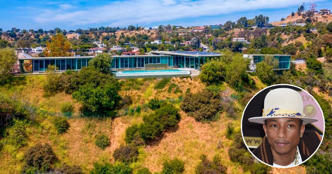 Pharrell Williams vuelve a mover el mercado en Los Ángeles: vende otra mansión por 10,6 millones